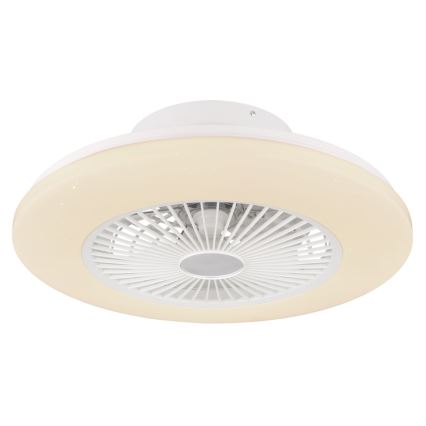 Globo - LED Stmívatelné stropní svítidlo s ventilátorem LED/30W/230V 3000-6500K + dálkové ovládání