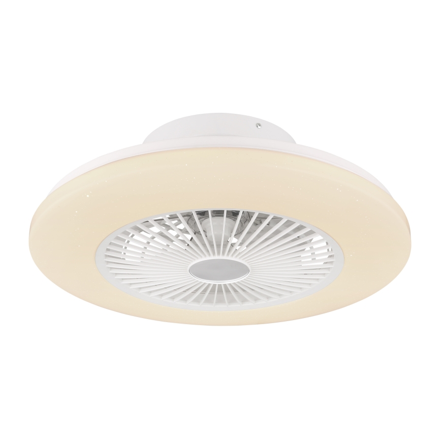 Globo - LED Stmívatelné stropní svítidlo s ventilátorem LED/30W/230V 3000-6500K + dálkové ovládání