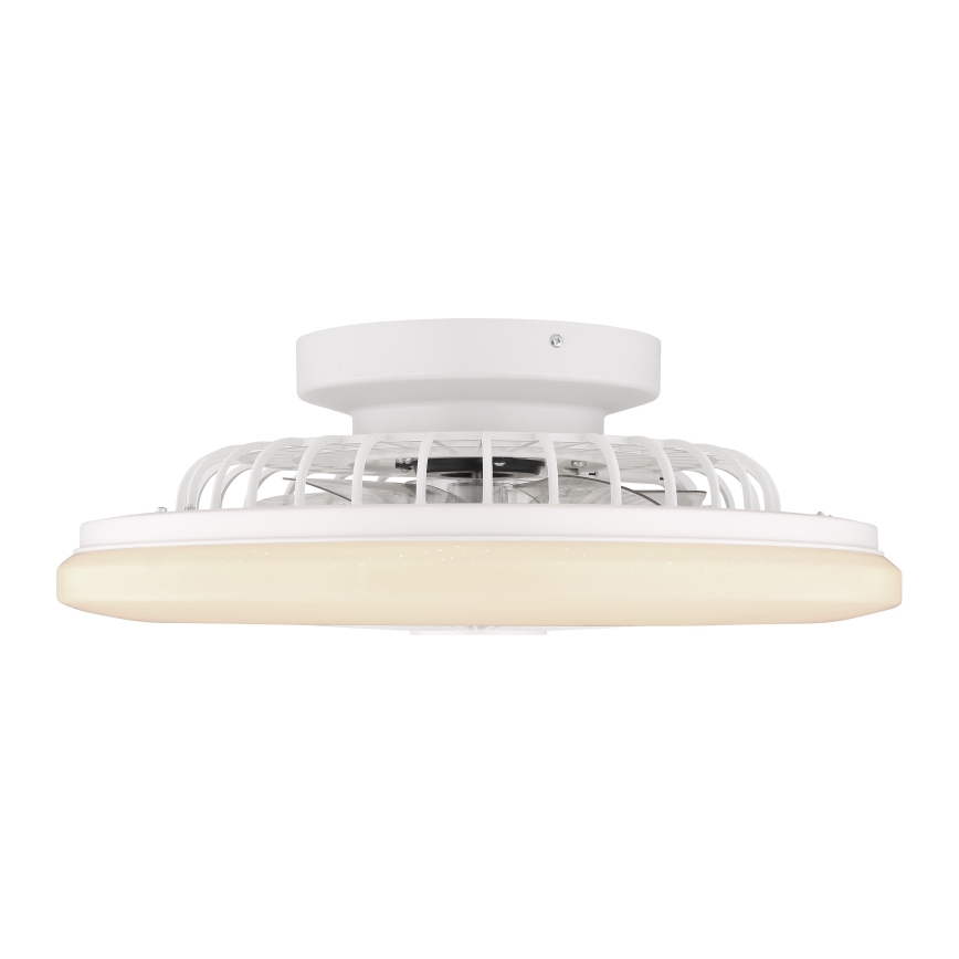 Globo - LED Stmívatelné stropní svítidlo s ventilátorem LED/30W/230V 3000-6500K + dálkové ovládání