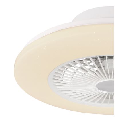 Globo - LED Stmívatelné stropní svítidlo s ventilátorem LED/30W/230V 3000-6500K + dálkové ovládání