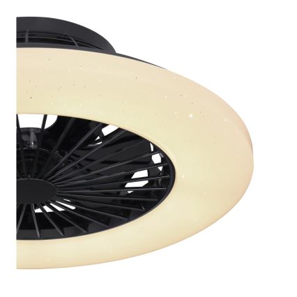 Globo - LED Stmívatelné stropní svítidlo s ventilátorem LED/30W/230V 3000-6500K + dálkové ovládání