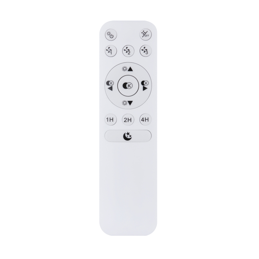 Globo - LED Stmívatelné stropní svítidlo s ventilátorem LED/30W/230V 3000-6500K + dálkové ovládání
