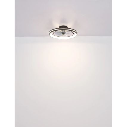 Globo - LED Stmívatelný stropní ventilátor LED/40W/230V 3000-6500K + dálkové ovládání