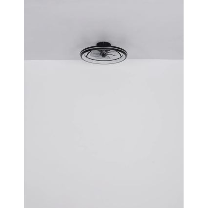 Globo - LED Stmívatelný stropní ventilátor LED/40W/230V 3000-6500K + dálkové ovládání