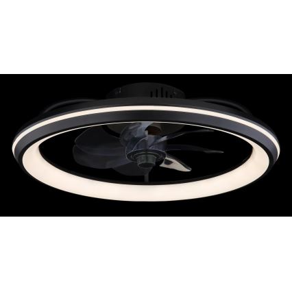 Globo - LED Stmívatelný stropní ventilátor LED/40W/230V 3000-6500K + dálkové ovládání