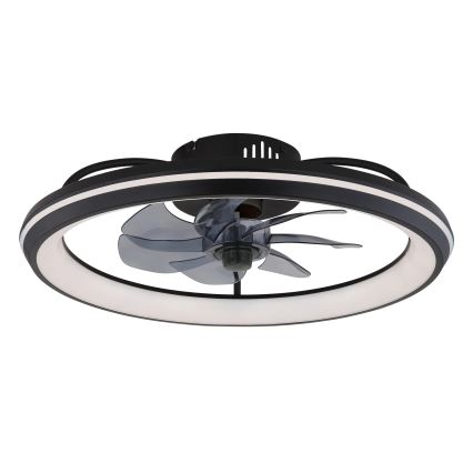 Globo - LED Stmívatelný stropní ventilátor LED/40W/230V 3000-6500K + dálkové ovládání