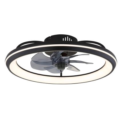 Globo - LED Stmívatelný stropní ventilátor LED/40W/230V 3000-6500K + dálkové ovládání