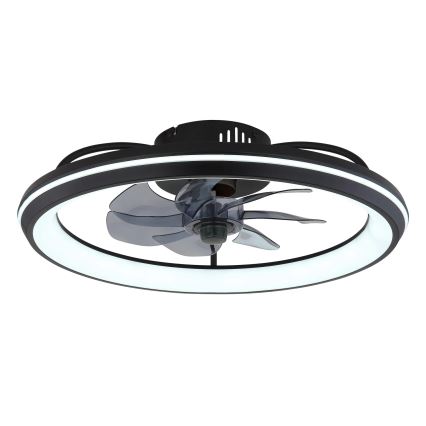 Globo - LED Stmívatelný stropní ventilátor LED/40W/230V 3000-6500K + dálkové ovládání