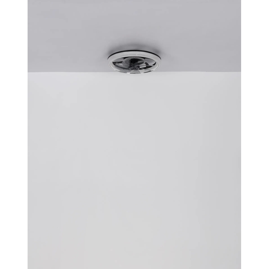 Globo - LED Stmívatelný stropní ventilátor LED/30W/230V 2700-6000K + dálkové ovládání