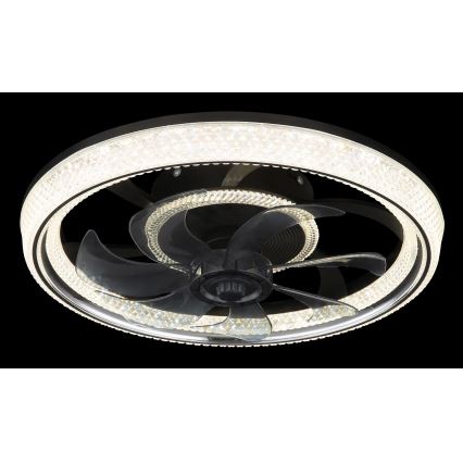 Globo - LED Stmívatelný stropní ventilátor LED/30W/230V 2700-6000K + dálkové ovládání