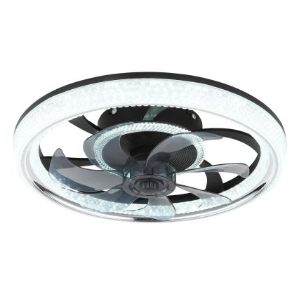 Globo - LED Stmívatelný stropní ventilátor LED/30W/230V 2700-6000K + dálkové ovládání
