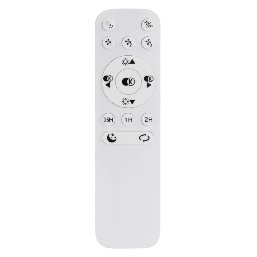 Globo - LED Stmívatelný stropní ventilátor LED/40W/230V 3000-6500K černá + dálkové ovládání