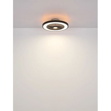 Globo - LED Stmívatelný stropní ventilátor LED/45W/230V 3000-6500K + dálkové ovládání