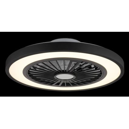 Globo - LED Stmívatelný stropní ventilátor LED/45W/230V 3000-6500K + dálkové ovládání