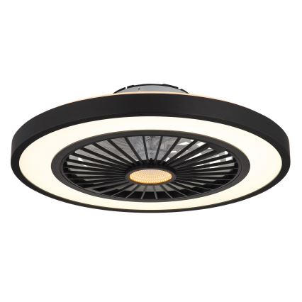 Globo - LED Stmívatelný stropní ventilátor LED/45W/230V 3000-6500K + dálkové ovládání