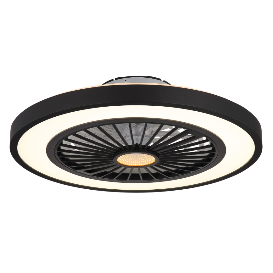 Globo - LED Stmívatelný stropní ventilátor LED/45W/230V 3000-6500K + dálkové ovládání