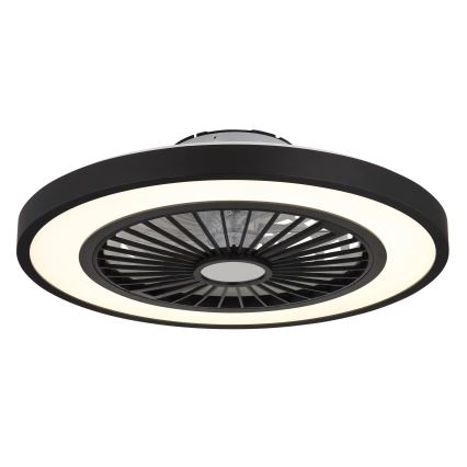 Globo - LED Stmívatelný stropní ventilátor LED/45W/230V 3000-6500K + dálkové ovládání