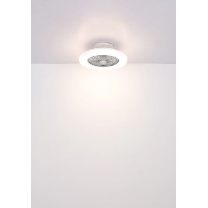 Globo - LED Stmívatelný stropní ventilátor LED/40W/230V 3000-6500K + dálkové ovládání