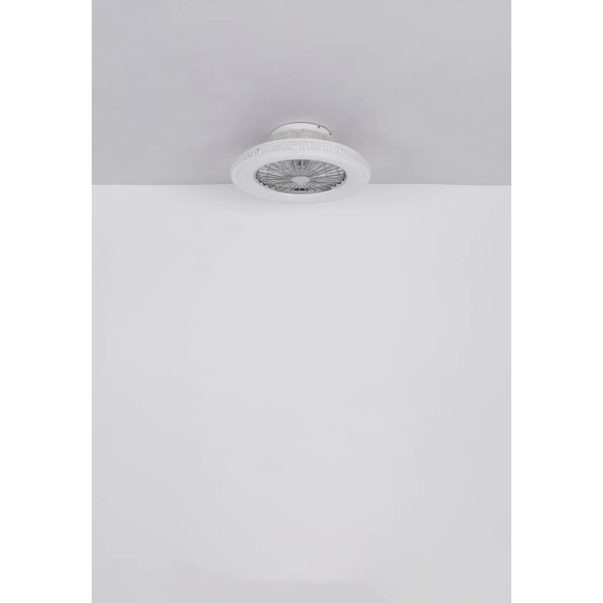 Globo - LED Stmívatelný stropní ventilátor LED/40W/230V 3000-6500K + dálkové ovládání