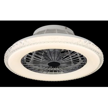 Globo - LED Stmívatelný stropní ventilátor LED/40W/230V 3000-6500K + dálkové ovládání