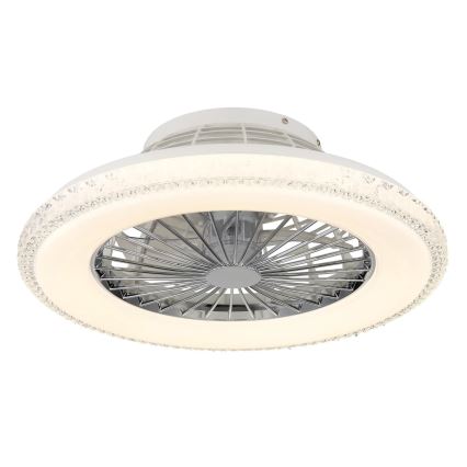 Globo - LED Stmívatelný stropní ventilátor LED/40W/230V 3000-6500K + dálkové ovládání