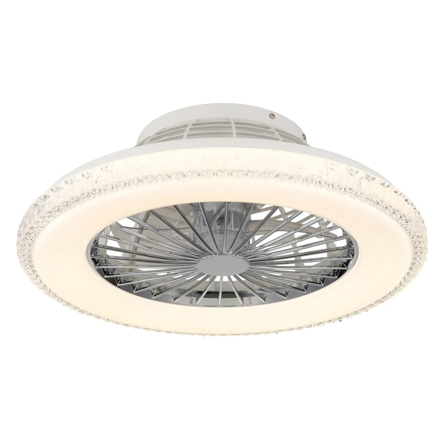 Globo - LED Stmívatelný stropní ventilátor LED/40W/230V 3000-6500K + dálkové ovládání