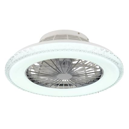 Globo - LED Stmívatelný stropní ventilátor LED/40W/230V 3000-6500K + dálkové ovládání