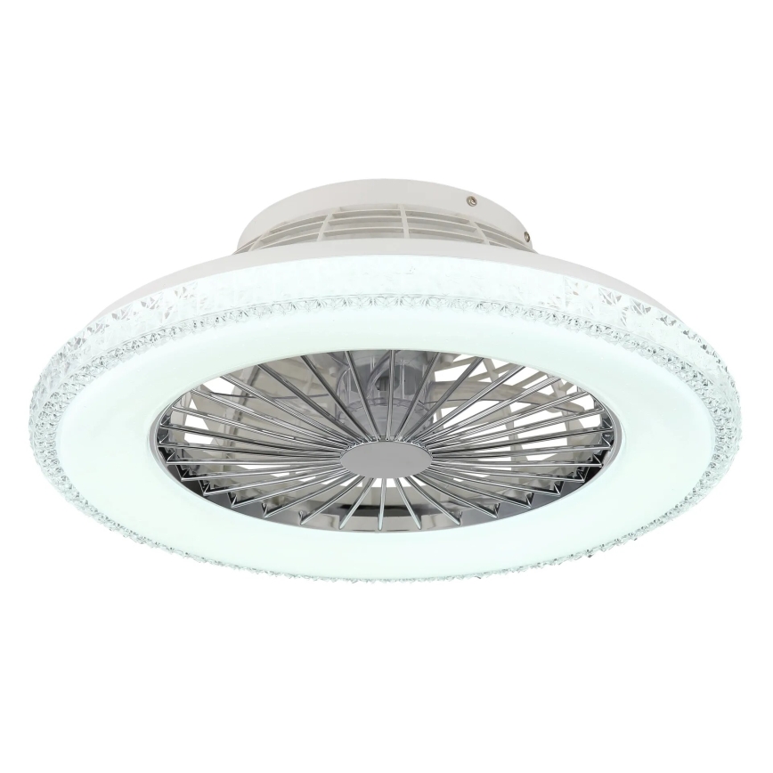 Globo - LED Stmívatelný stropní ventilátor LED/40W/230V 3000-6500K + dálkové ovládání