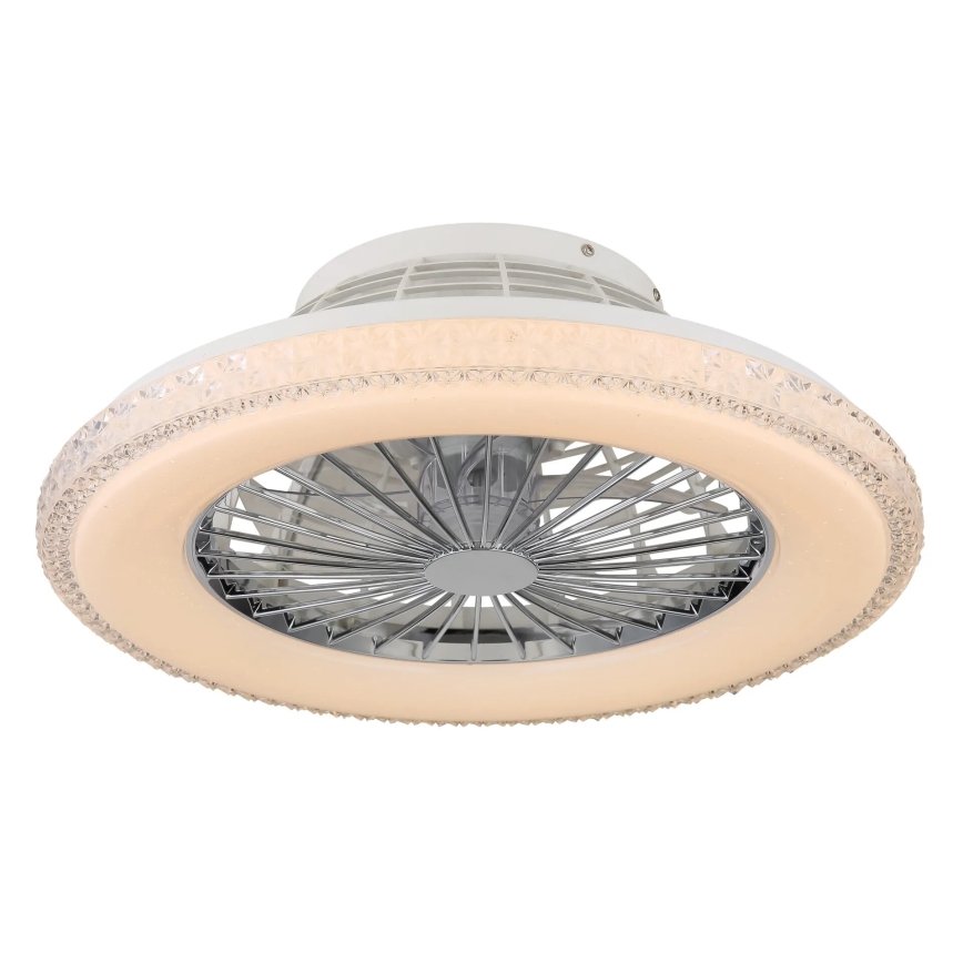 Globo - LED Stmívatelný stropní ventilátor LED/40W/230V 3000-6500K + dálkové ovládání