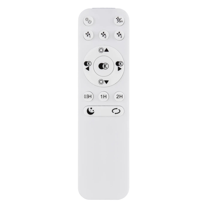 Globo - LED Stmívatelný stropní ventilátor LED/40W/230V 3000-6500K + dálkové ovládání