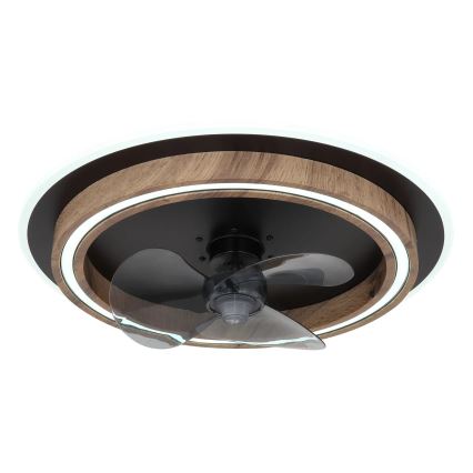 Globo - LED Stmívatelný stropní ventilátor LED/32W/230V 2700-6500K + dálkové ovládání