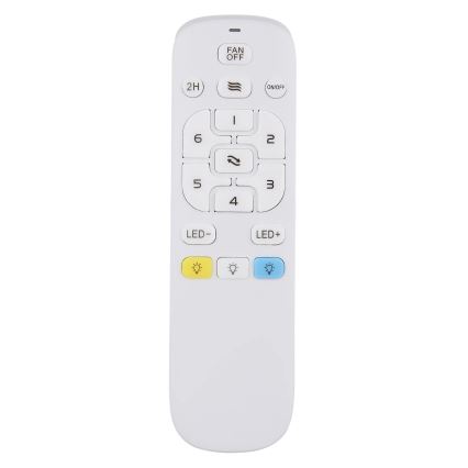 Globo - LED Stmívatelný stropní ventilátor LED/32W/230V 2700-6500K + dálkové ovládání