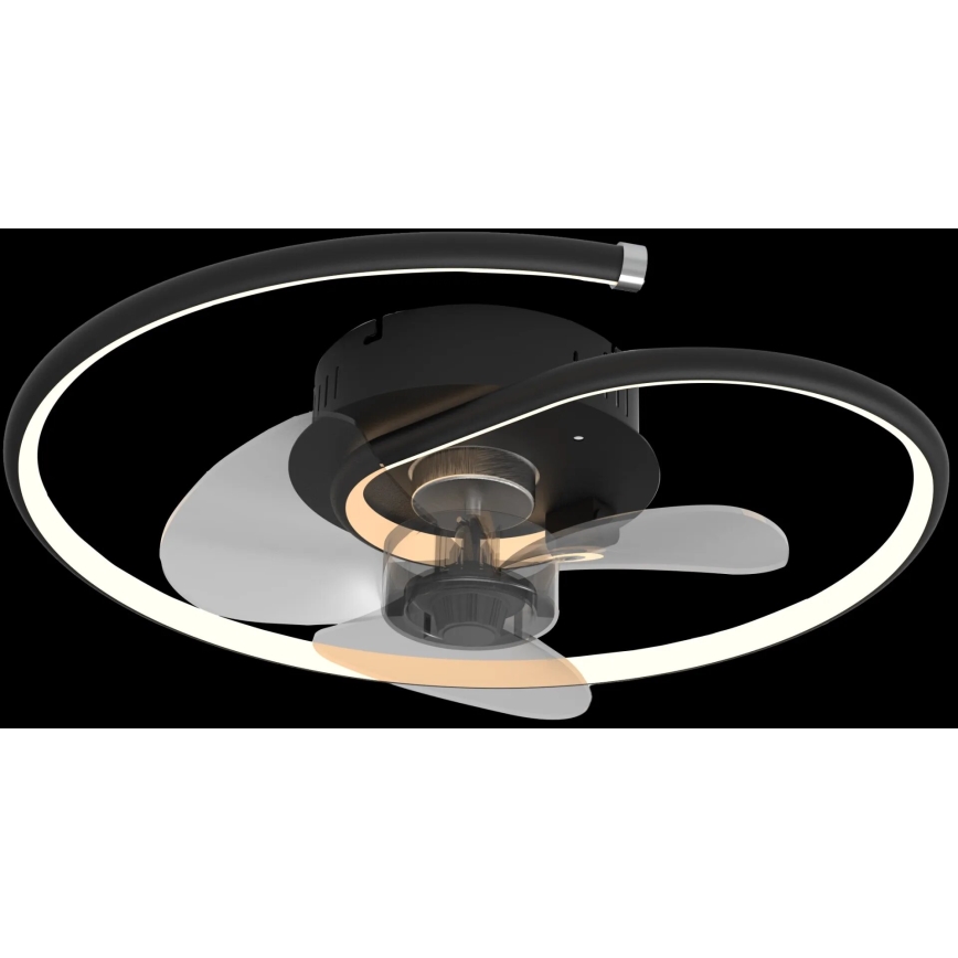 Globo - LED Stmívatelný stropní ventilátor LED/30W/230V 2700-6500K + dálkové ovládání