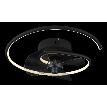 Globo - LED Stmívatelný stropní ventilátor LED/30W/230V 2700-6500K + dálkové ovládání
