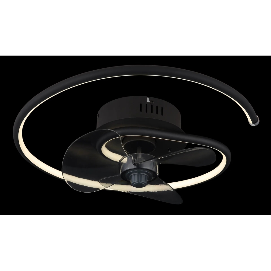 Globo - LED Stmívatelný stropní ventilátor LED/30W/230V 2700-6500K + dálkové ovládání