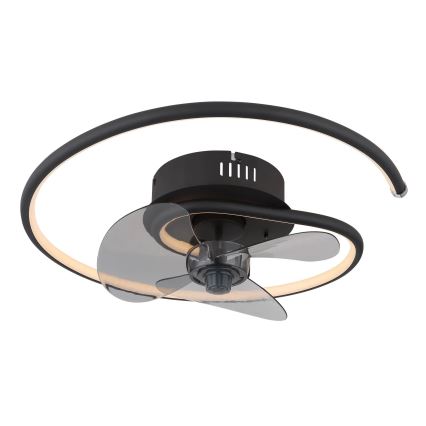 Globo - LED Stmívatelný stropní ventilátor LED/30W/230V 2700-6500K + dálkové ovládání