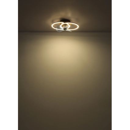 Globo - LED Stmívatelný stropní ventilátor LED/24W/230V 2700-6500K + dálkové ovládání