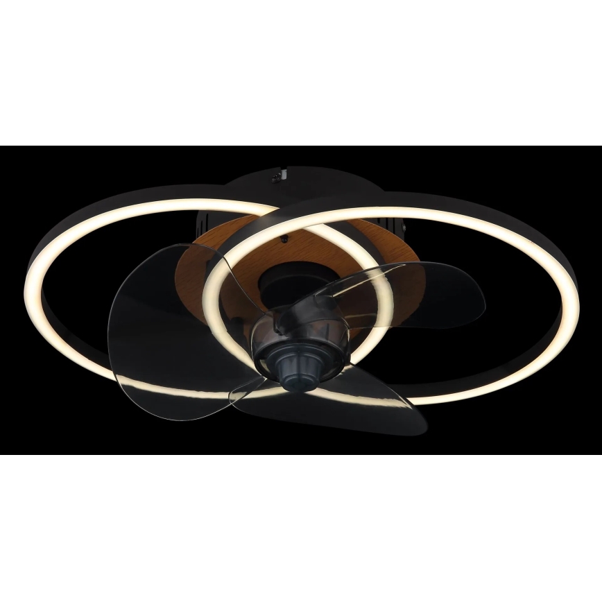 Globo - LED Stmívatelný stropní ventilátor LED/24W/230V 2700-6500K + dálkové ovládání