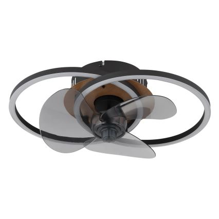 Globo - LED Stmívatelný stropní ventilátor LED/24W/230V 2700-6500K + dálkové ovládání