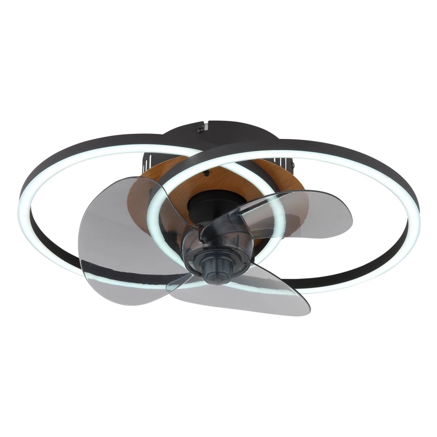 Globo - LED Stmívatelný stropní ventilátor LED/24W/230V 2700-6500K + dálkové ovládání