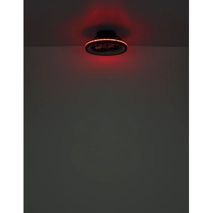 Globo - LED RGB Stmívatelný stropní ventilátor LED/40W/230V 2700-6500K + dálkové ovládání