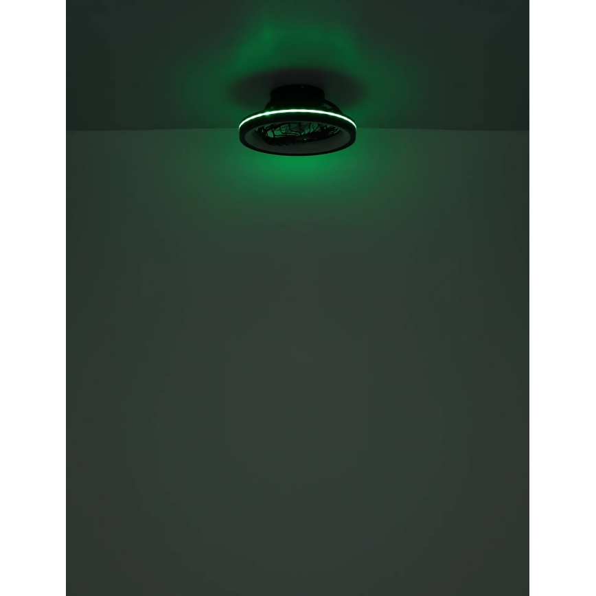 Globo - LED RGB Stmívatelný stropní ventilátor LED/40W/230V 2700-6500K + dálkové ovládání
