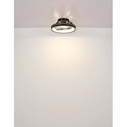 Globo - LED RGB Stmívatelný stropní ventilátor LED/40W/230V 2700-6500K + dálkové ovládání
