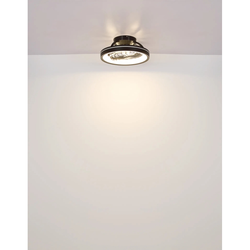 Globo - LED RGB Stmívatelný stropní ventilátor LED/40W/230V 2700-6500K + dálkové ovládání