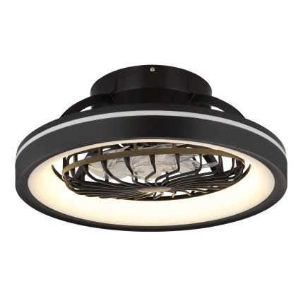 Globo - LED RGB Stmívatelný stropní ventilátor LED/40W/230V 2700-6500K + dálkové ovládání