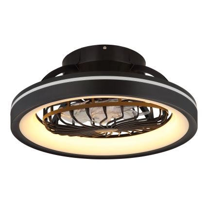 Globo - LED RGB Stmívatelný stropní ventilátor LED/40W/230V 2700-6500K + dálkové ovládání