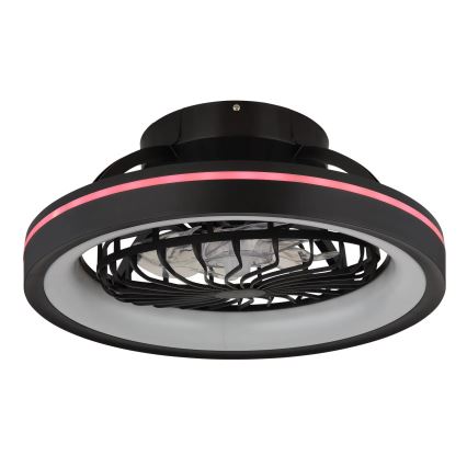 Globo - LED RGB Stmívatelný stropní ventilátor LED/40W/230V 2700-6500K + dálkové ovládání