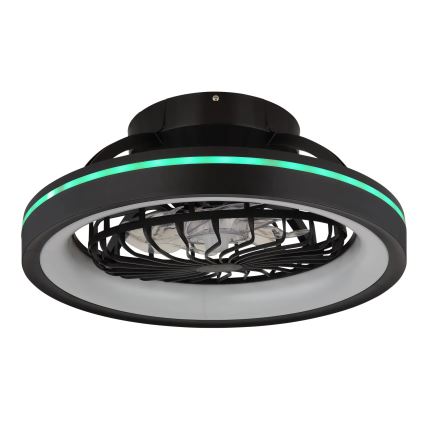 Globo - LED RGB Stmívatelný stropní ventilátor LED/40W/230V 2700-6500K + dálkové ovládání
