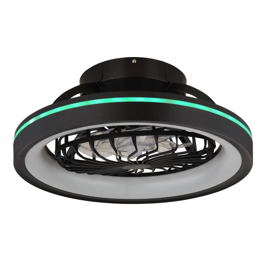 Globo - LED RGB Stmívatelný stropní ventilátor LED/40W/230V 2700-6500K + dálkové ovládání