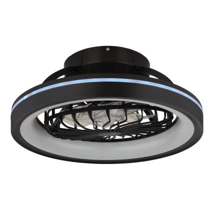 Globo - LED RGB Stmívatelný stropní ventilátor LED/40W/230V 2700-6500K + dálkové ovládání